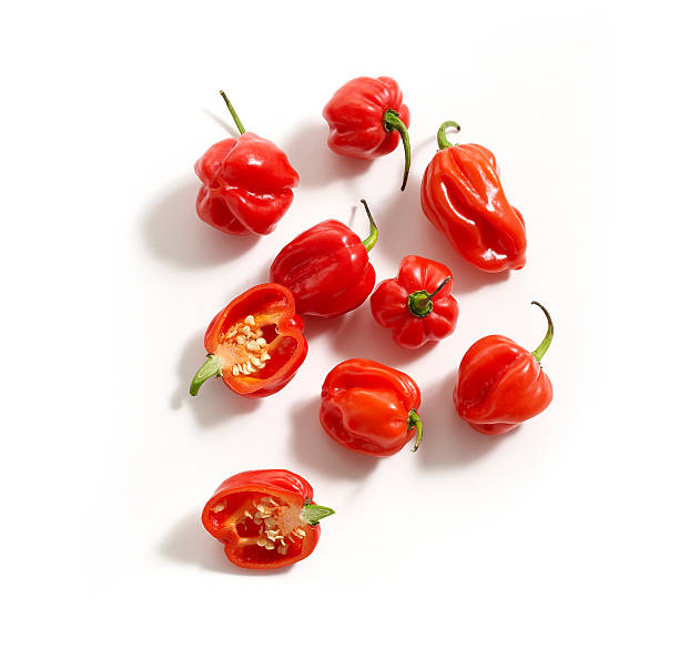 Habaneros network stock photo