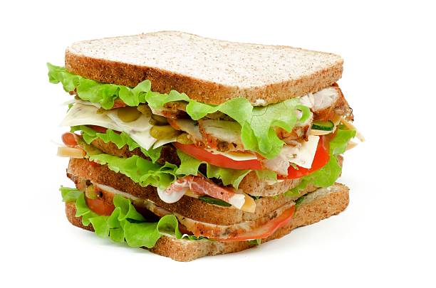 smaczne kanapki - pickle abundance bacon bacon lettuce and tomato zdjęcia i obrazy z banku zdjęć