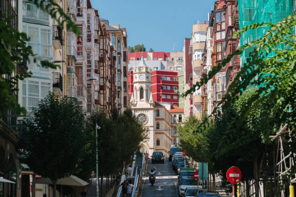istock Street in Santander, Spain 1616663660