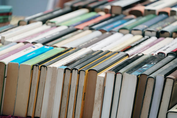 istock Second hand books for sale 1616665891