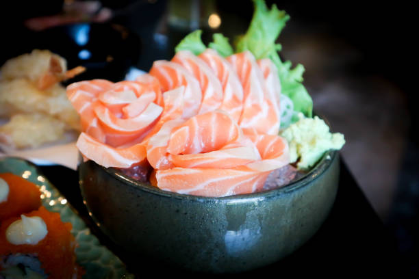istock raw salmon, sashimi or sliced salmon 1616680659
