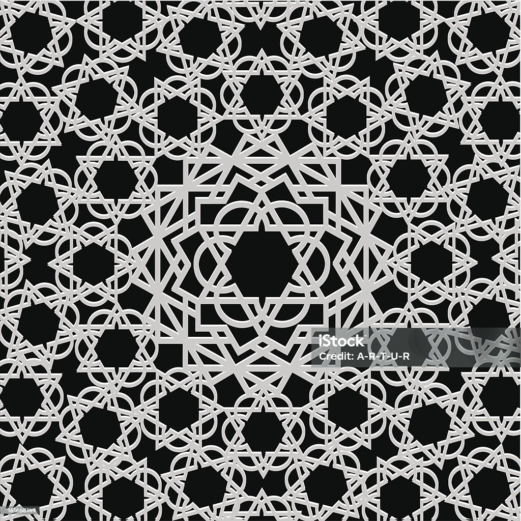 Arabic Pattern Stock Illustration - Download Image Now - Arabic Style ...