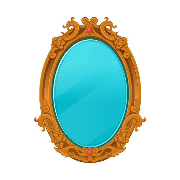 1,100+ Oval Mirror Stock Illustrations, Royalty-Free Vector Graphics & Clip  Art - iStock | Oval mirror icon