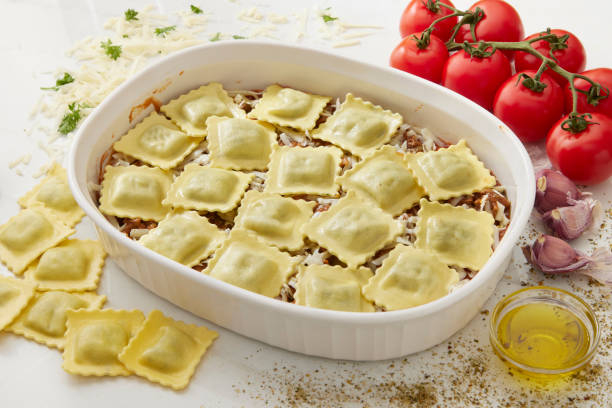 istock Lazy Skillet Lasagna with Ravioli 1616832371