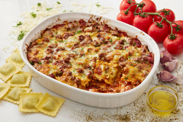istock Lazy Skillet Lasagna with Ravioli 1616833951