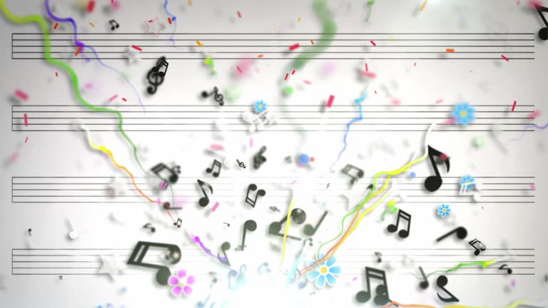 Music Notes Loop 110+ Musical Notes And Flowers Stock Videos and Royalty-Free Footage ...