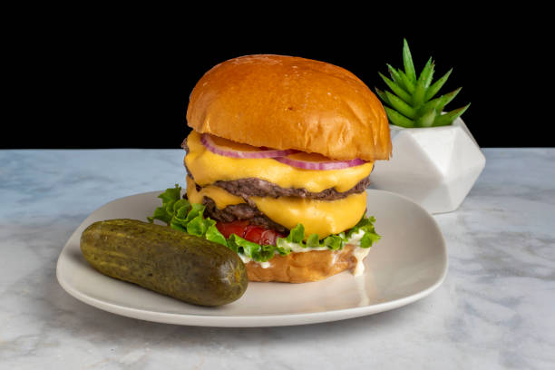 istock double cheeseburger on a brioche bun 1616853259