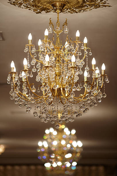 istock beautiful crystal chandelier in a room 161688801