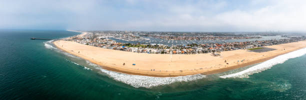 istock Aerial Image of Newport Beach Shore 1616975855
