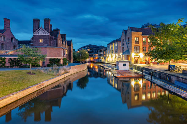 istock Downtown Cambridge England UK Night 1616983976