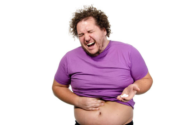 istock Poisoning and diarrhea. Man and health problems. 1616991919