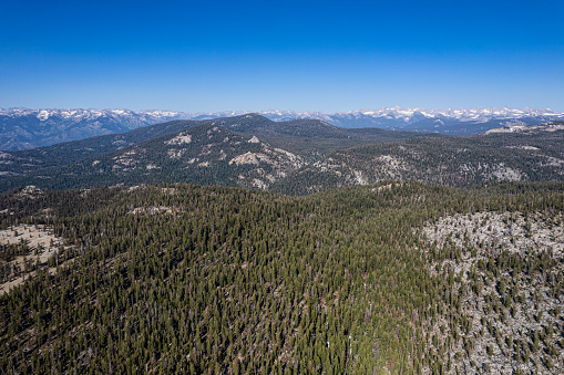 High above Weaver Lake Trail in Sequoia National Forest