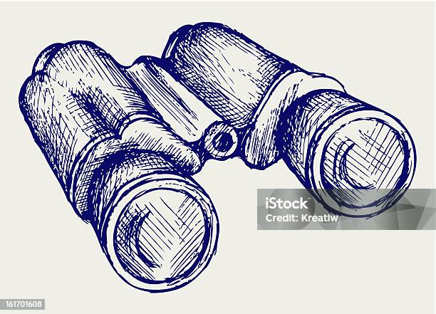 Fernglassymbol Stock Vektor Art und mehr Bilder von Einzelner Gegenstand - Einzelner Gegenstand, Fernglas, Illustration