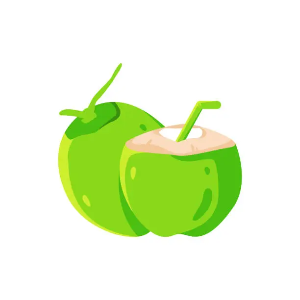 Vector illustration of World Coconut Day Design Celebrate