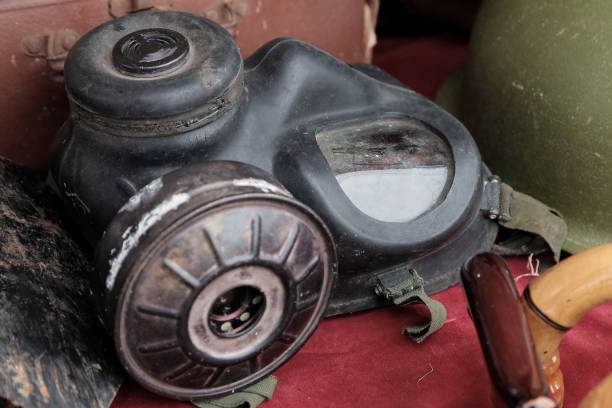 istock British Army Surplus Avon Gas Mask 1617061204