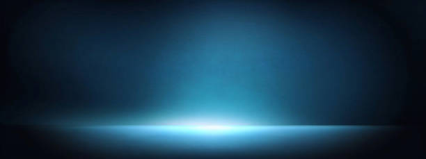 istock The original abstract wide format background image in dark blue tones. 1617087402