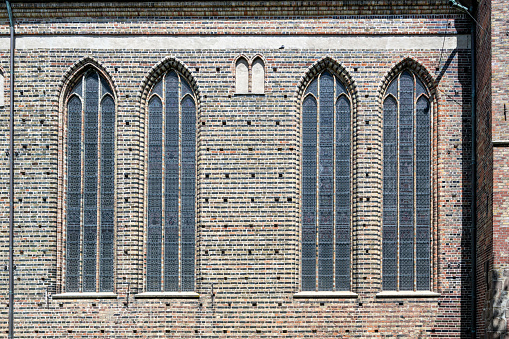 church windows in gothic style