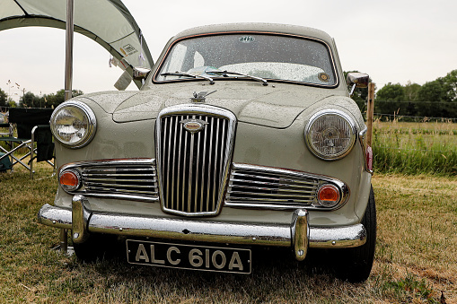 A display of classic cars, bikes and agricultural equipment on show at Ashby Parva Vintage Revival, 17th June 2023