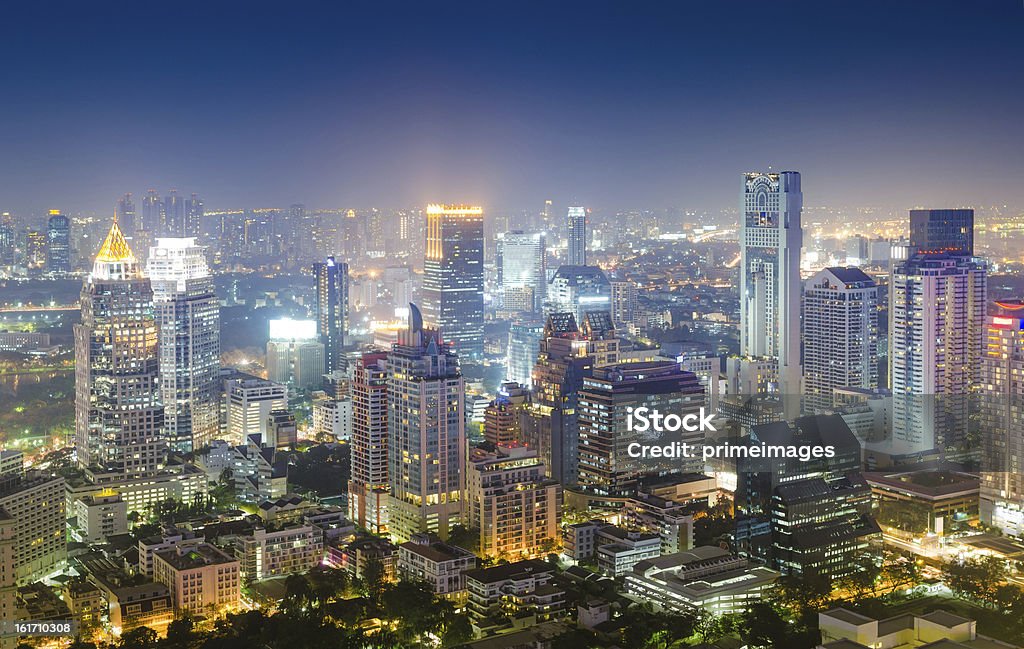 Vue panoramique du paysage urbain d'Asie - Photo de Admirer le paysage libre de droits