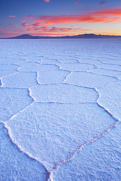 istock Salt flat Salar de Uyuni in Bolivia at sunrise 161712156