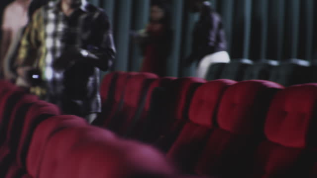 Looking for seats in the cinema