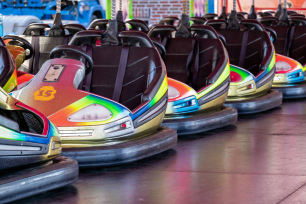 istock electric bumper cars on funfair 1617153785