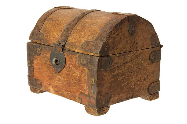 istock Old Wooden Chest 161716587
