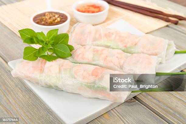 Goi Cuon Stock Photo - Download Image Now - Appetizer, Asia, Asian Culture