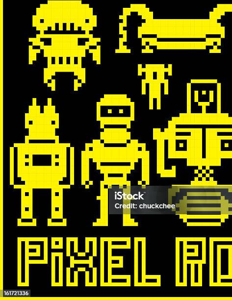 ピクセルアートロボット - ドット絵のベクターアート素材や画像を多数ご用意 - ドット絵, 宇宙人, おもちゃ