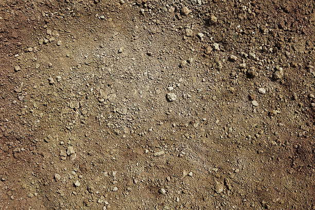 Background of earth and dirt stock photo