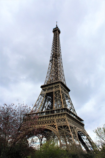 Beautiful view of Eiffel Tower