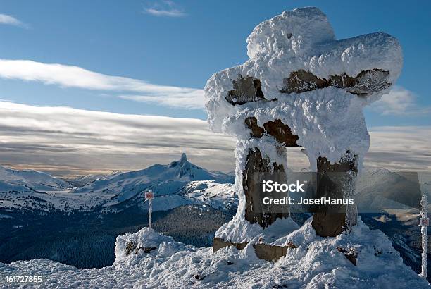 Whistler Peak Stock Photo - Download Image Now - 2010, Backgrounds, Beauty In Nature