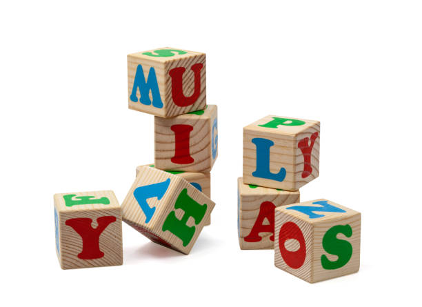 istock Wooden children's cubes with letters. 1617285058