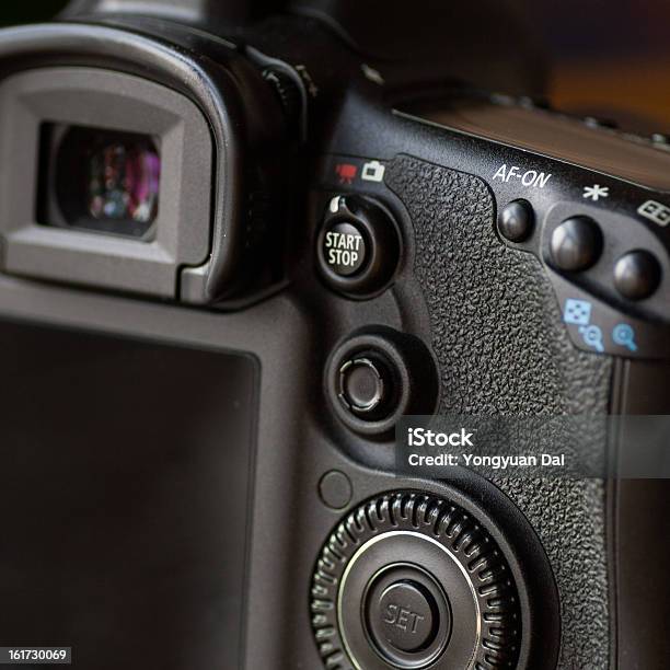 Using A Dslr Stock Photo - Download Image Now - Arranging, Black Color, Camera - Photographic Equipment