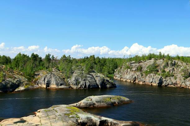 istock Stone islands of northern nature 1617323030