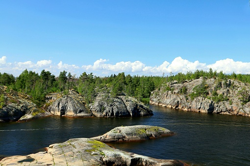National Park Ladoga Skerries in the Republic of Karelia