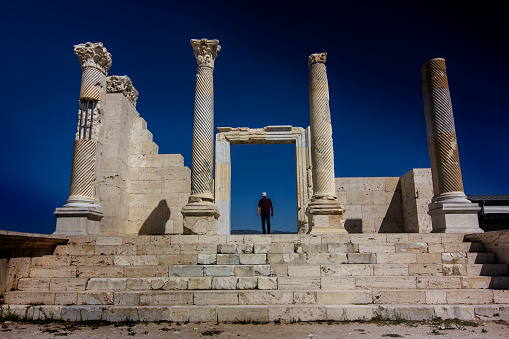 Temple of Hercules on the Amman Citadel in Jordan
