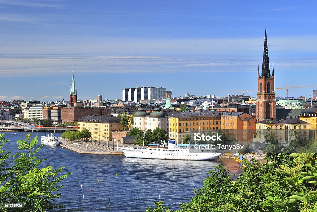 Stockholm, de Riddarholmen - Photo de Architecture libre de droits