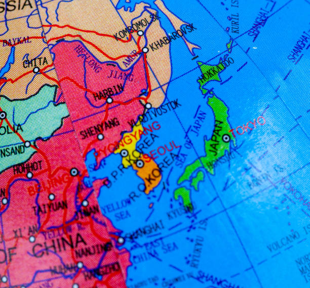istock Far East and Japan on the map 1617361350