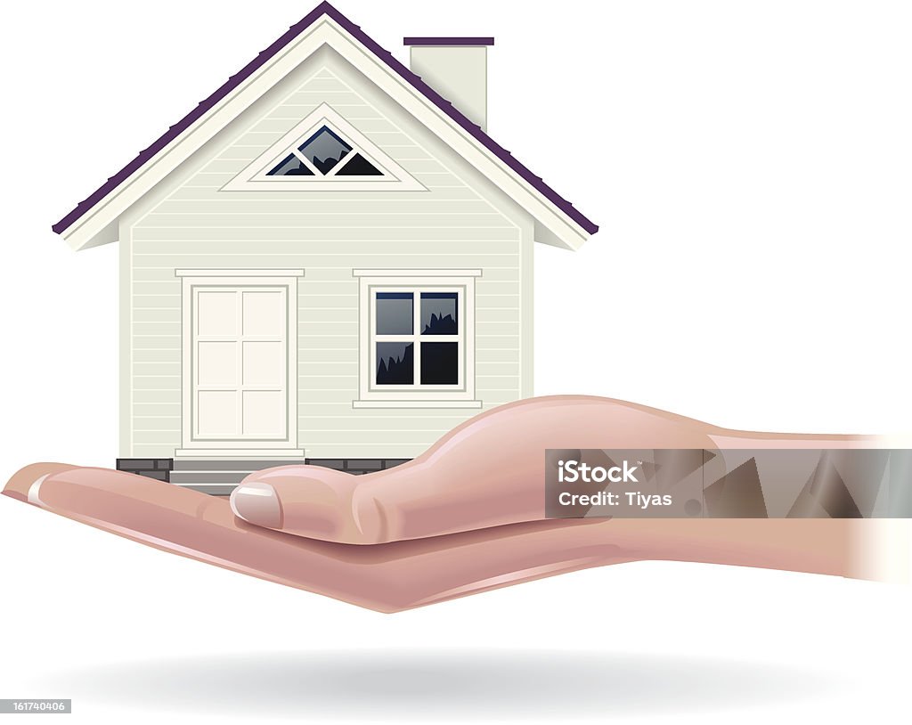 Real estate Dollhouse stock vector