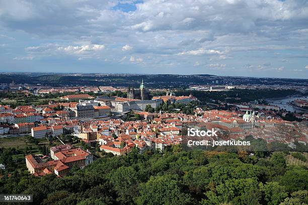 Foto de Catedral St Vitus E O Castelo De Praga e mais fotos de stock de Antigo - Antigo, Arquitetura, Azul