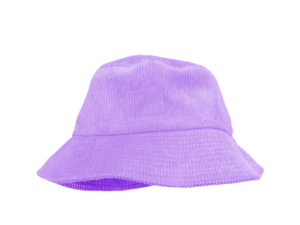 istock purple bucket hat isolated on purple background 1617451647
