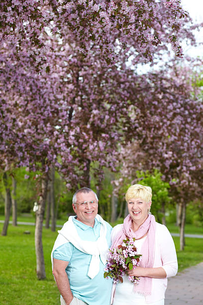 istock Couple in the garden 161752256