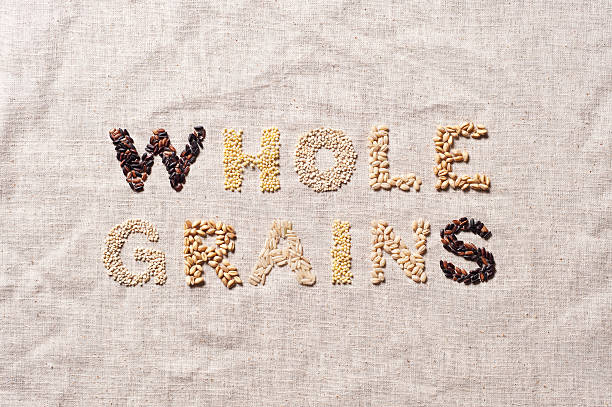 whole grains stock photo