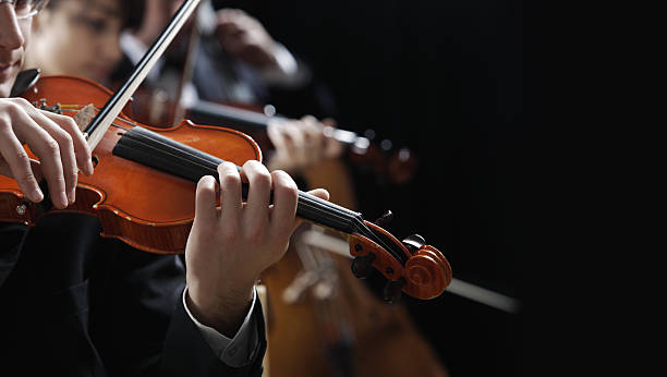 istock Classical music. Violinists in concert 161759508