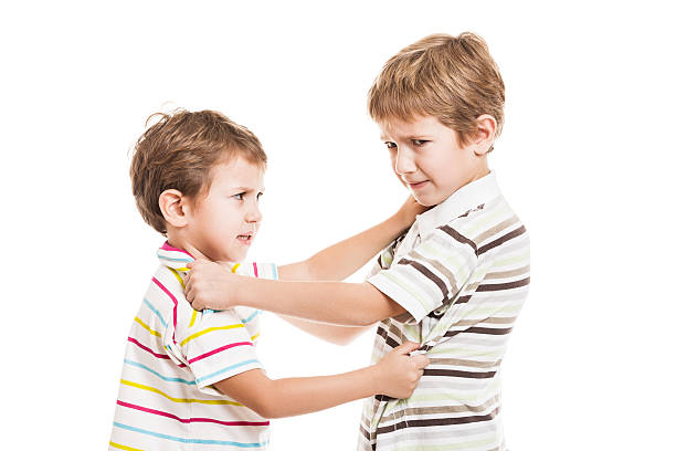 istock Children in conflict fight 161760180