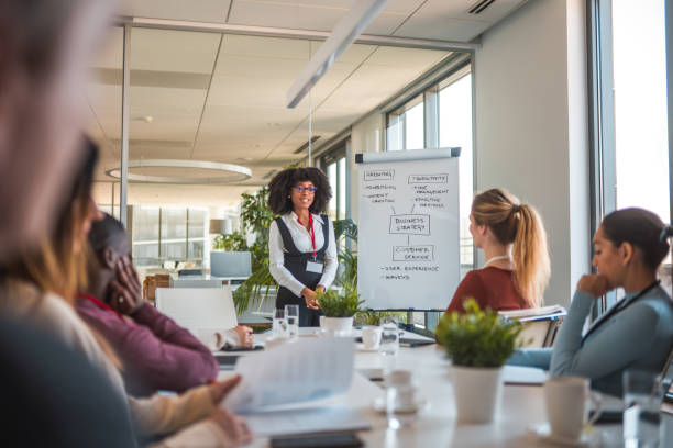 istock Creative Minds At Work: Multiracial Agency Team Meeting 1617626031