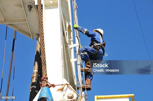 Foto de Derrickman e mais fotos de stock de Ocupação - Ocupação, Óleo, Plataforma de Perfuração