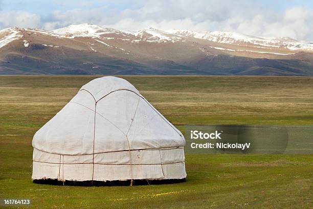 Widok Z Góry Rodak Jurta - zdjęcia stockowe i więcej obrazów Kazachstan - Kazachstan, Namiot, Architektura