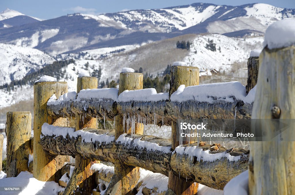 Skier Wooden Bridge Skier Wooden Bridge.  Skier bridge near Vail, Colorado USA.  Captured as a 14-bit Raw file. Edited in ProPhoto RGB color space. Bridge - Built Structure Stock Photo